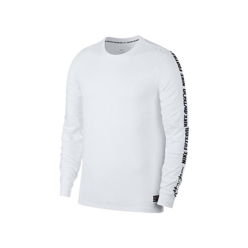 Nike F.C. Dry Longsleeve Sweatshirt Weiss F100 - weiss