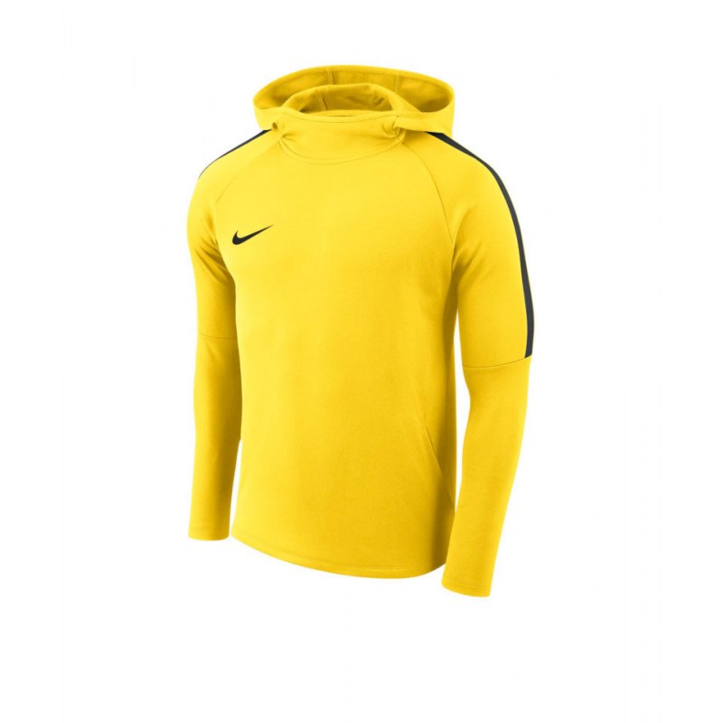 Nike Academy 18 Kapuzensweatshirt Gelb F719 - gelb