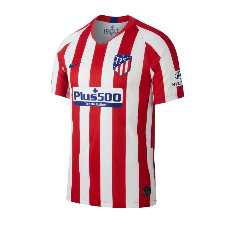 Nike Atletico Madrid Authentic Trikot Home 2019/2020 Rot F612 - Rot