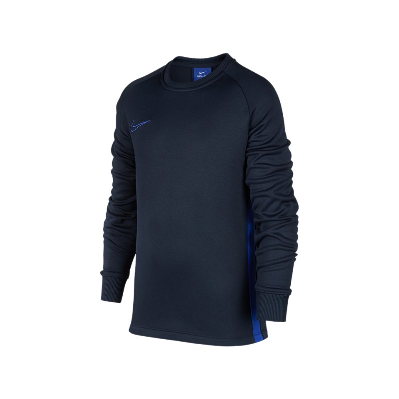 Nike Academy Therma Crew Sweatshirt Kids F451 - blau