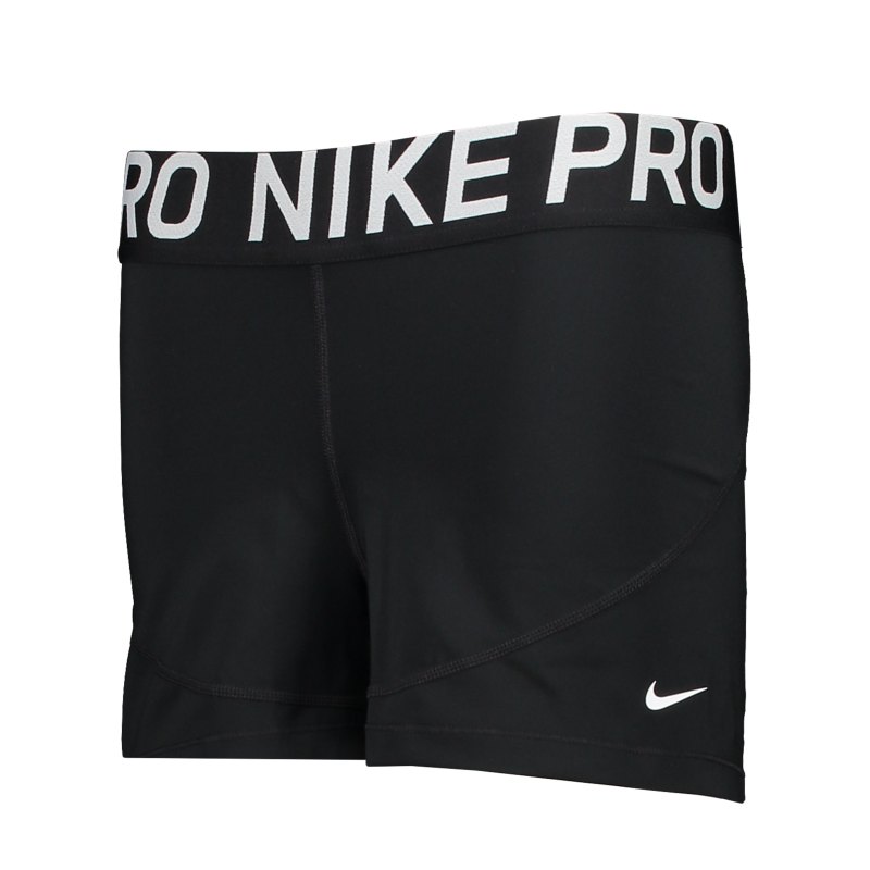 Nike Pro Short Damen Schwarz F010 - schwarz