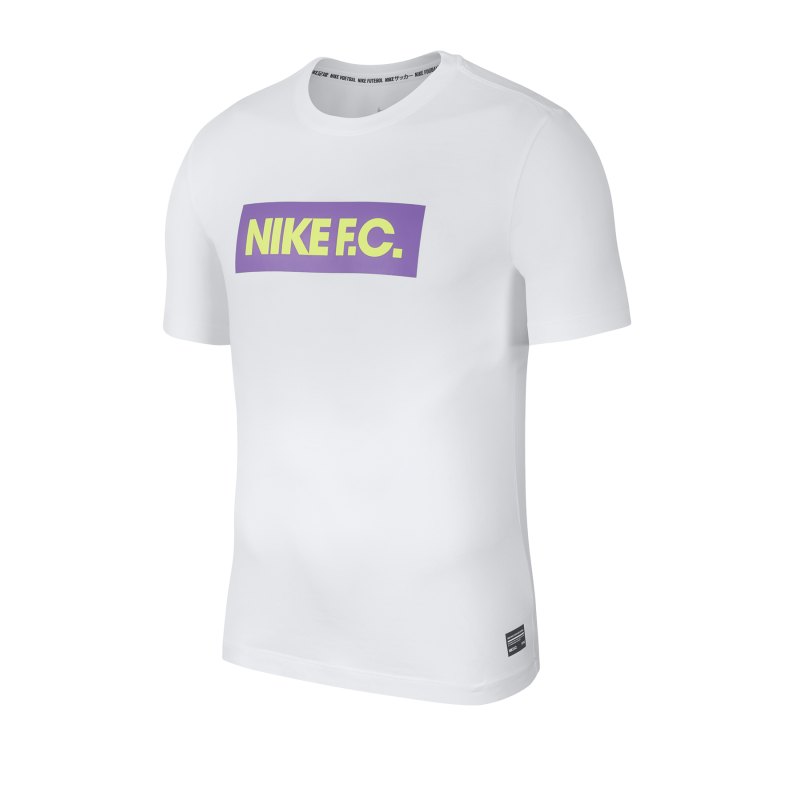 Nike F.C. Seasonal Block T-Shirt F100 - weiss