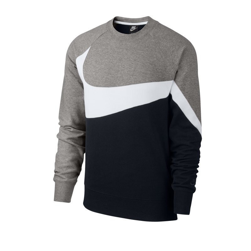 Nike Statement Crew Sweatshirt Schwarz F011 - schwarz
