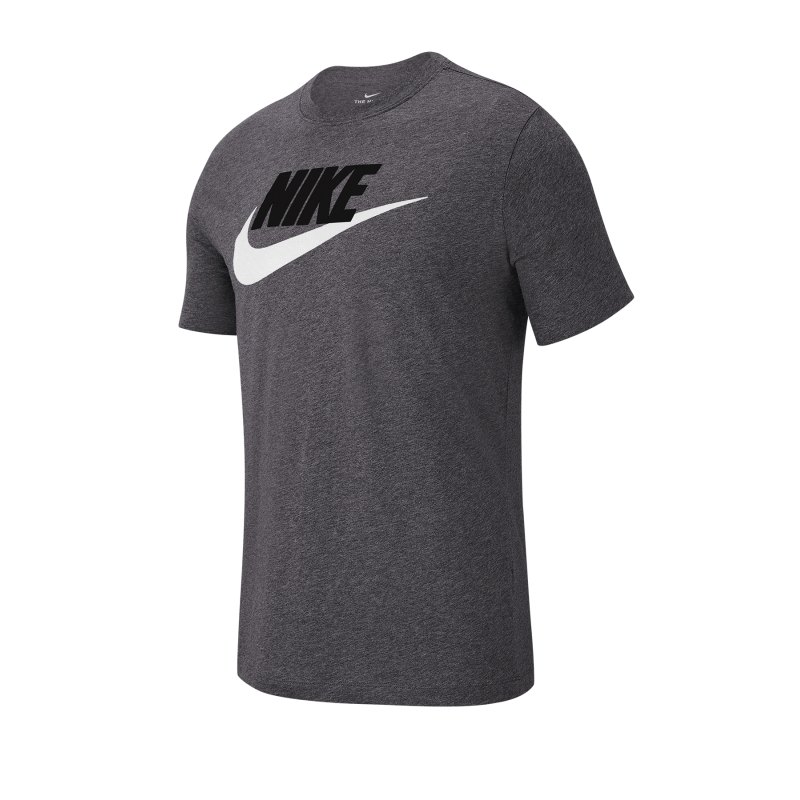 Nike Tee T-Shirt Grau Weiss F063 - grau