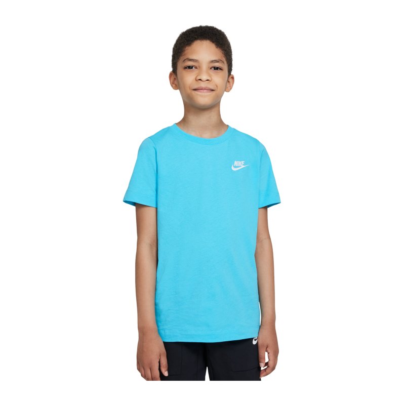 Nike Futura T-Shirt Kids Blau F447 - blau