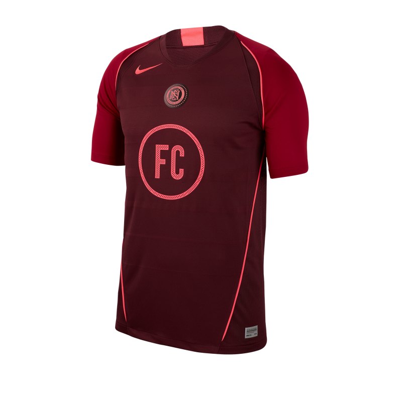Nike F.C. Home Soccer Trikot kurzarm Rot F681 - rot