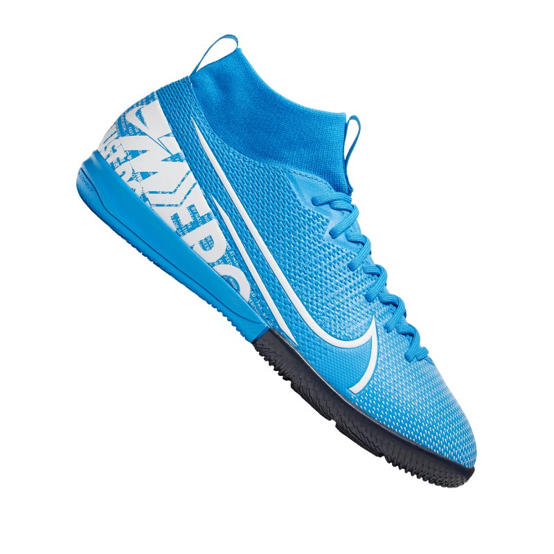 Nike Mercurial Superfly VII Academy IC Kids F414 - blau