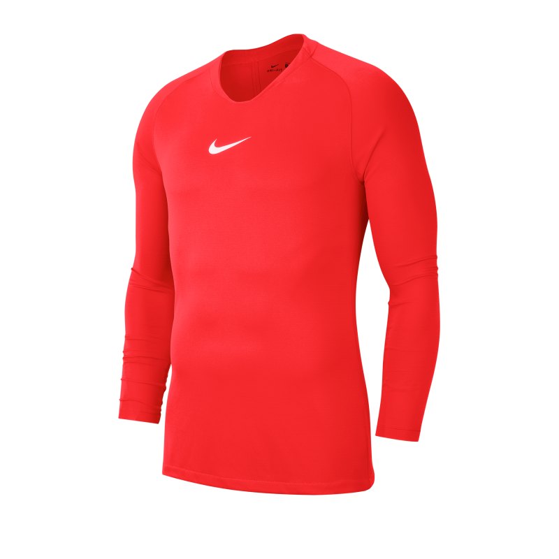 Nike Park First Layer Top langarm Rot F635 - rot