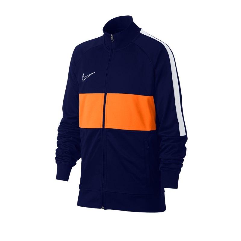 Nike Academy Dri-FIT Jacke Kids Blau Orange F492 - Blau