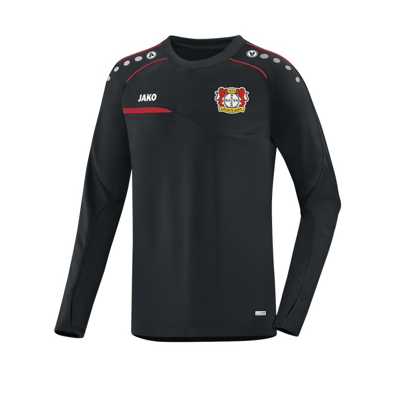 JAKO Bayer 04 Leverkusen Sweatshirt Prestige Schwarz F080 - schwarz
