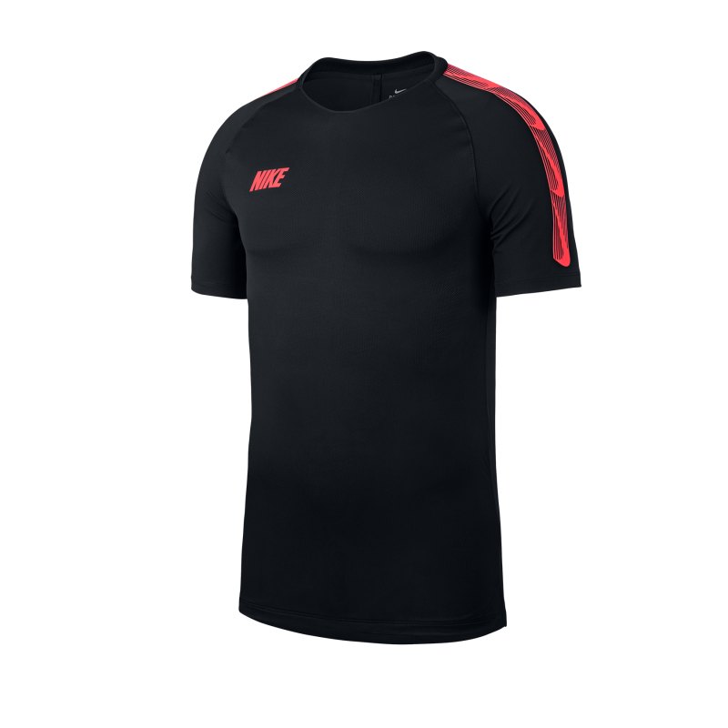 Nike Squad 19 Breathe T-Shirt Schwarz F014 - schwarz