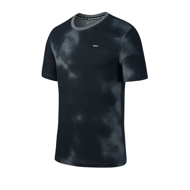 Nike F.C. Small Block AOP T-Shirt Schwarz F065 - grau