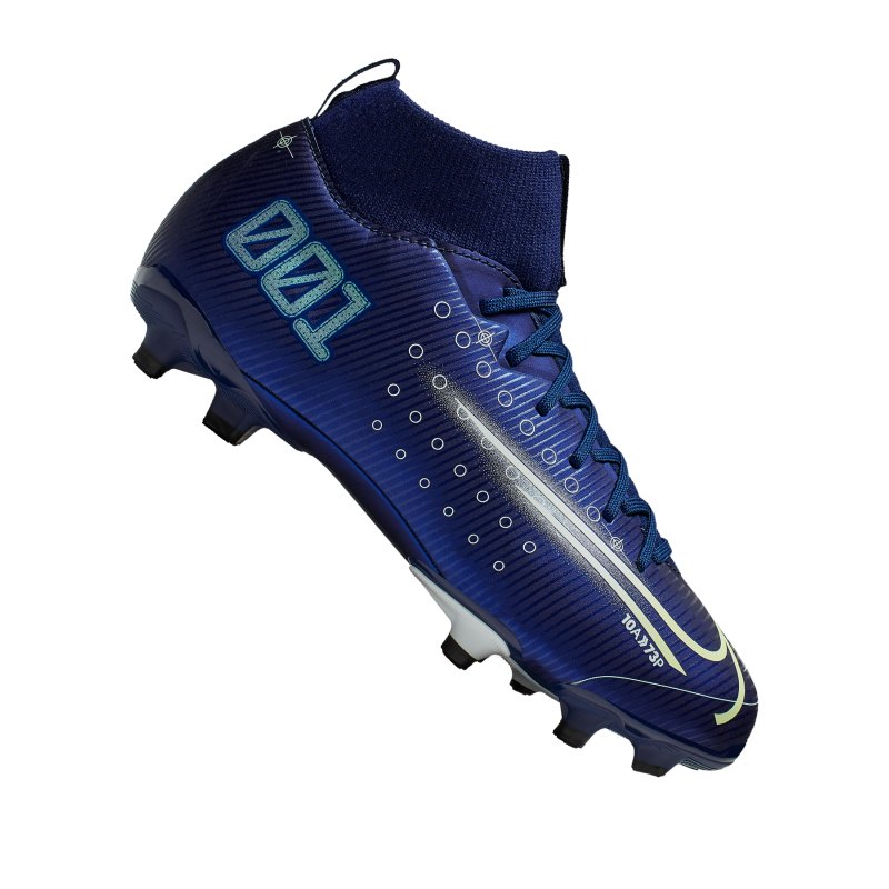 Nike Jr Mercurial Superfly VII Dream Speed Academy FG Kids Blau F401 - blau