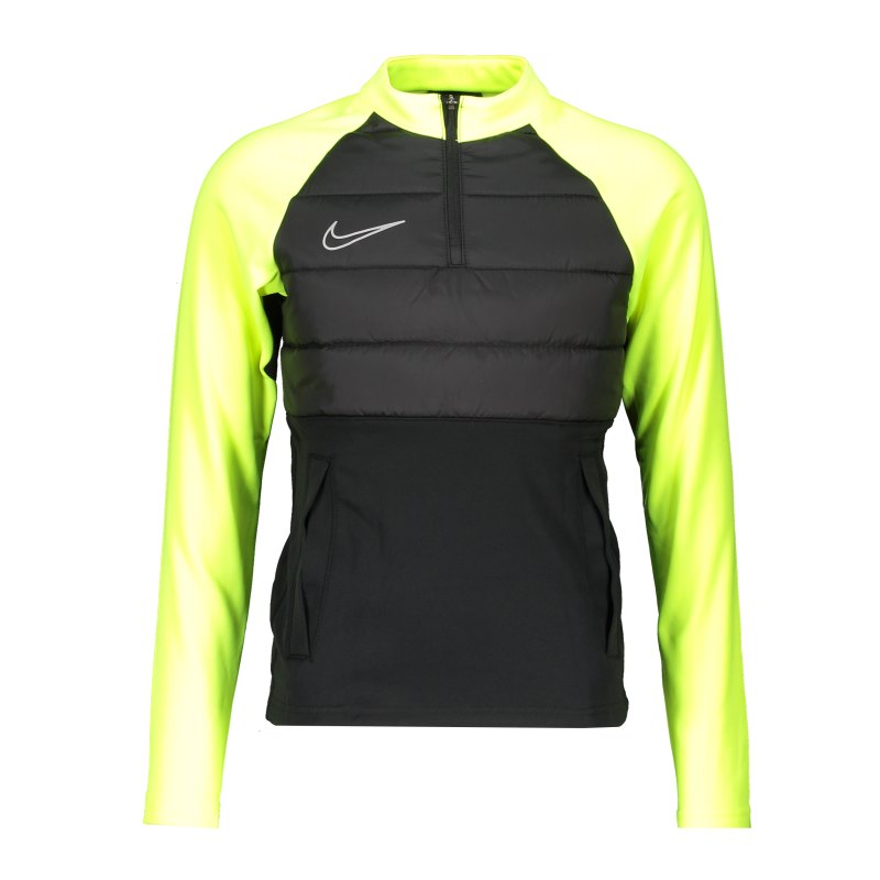 Nike Dri-FIT Academy 1/4 Zip Sweatshirt Kids F013 - schwarz