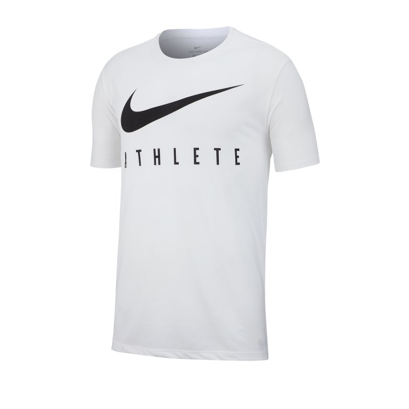 Nike Dri-FIT Athlete T-Shirt Running Weiss F100 - weiss