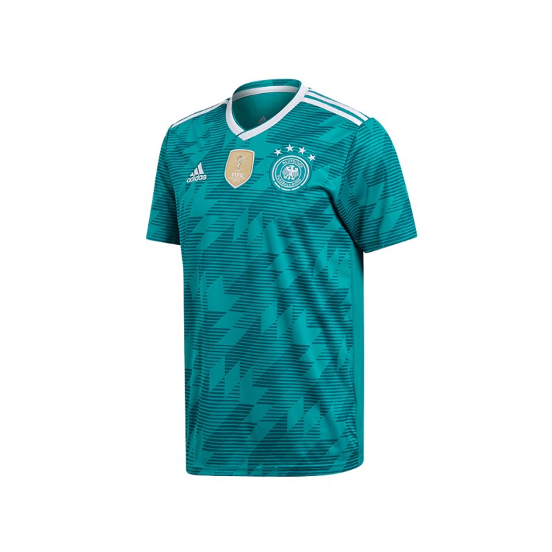 adidas DFB Deutschland Auth. Trikot Away WM18 Grün - gruen