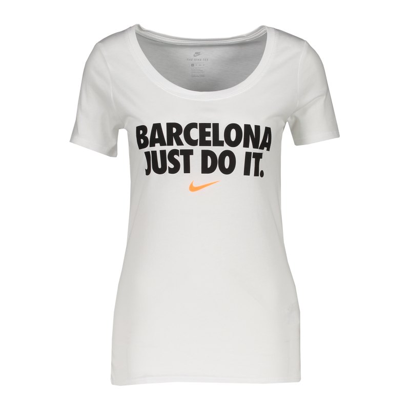 Nike JDI T-Shirt Damen Weiss F100 - weiss