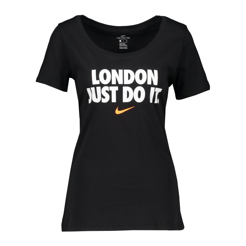 Nike JDI London T-Shirt Damen Schwarz F010 - schwarz