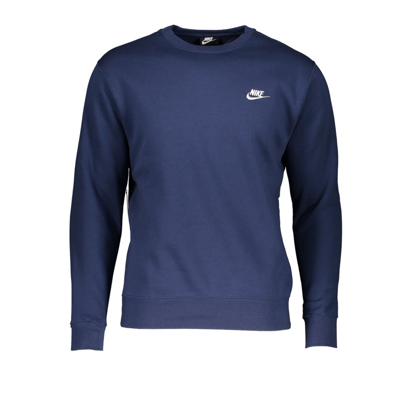 Nike Club Crew Sweatshirt Blau F410 - Blau