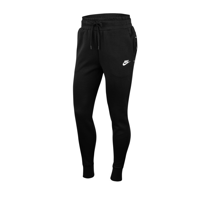 Nike Tech Fleece Jogginghose Damen Schwarz F010 - schwarz