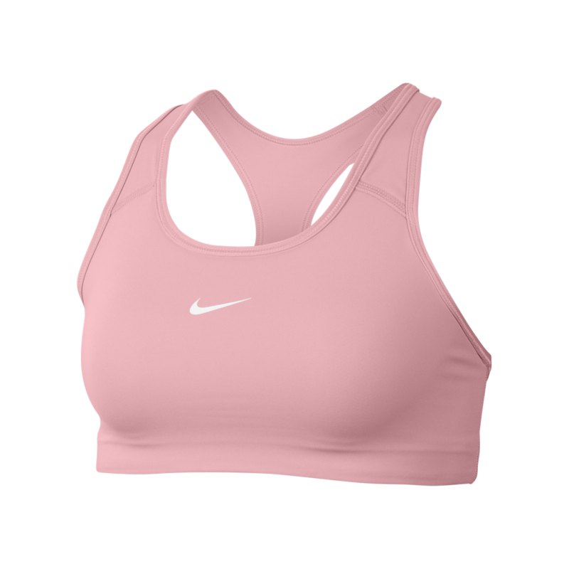 Nike Swoosh Bra Sport-BH Damen Pink Weiss F630 - pink