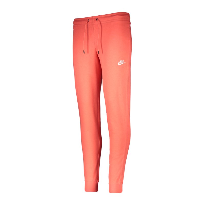 Nike Essential Fleece Jogginghose Damen Rot F814 - orange