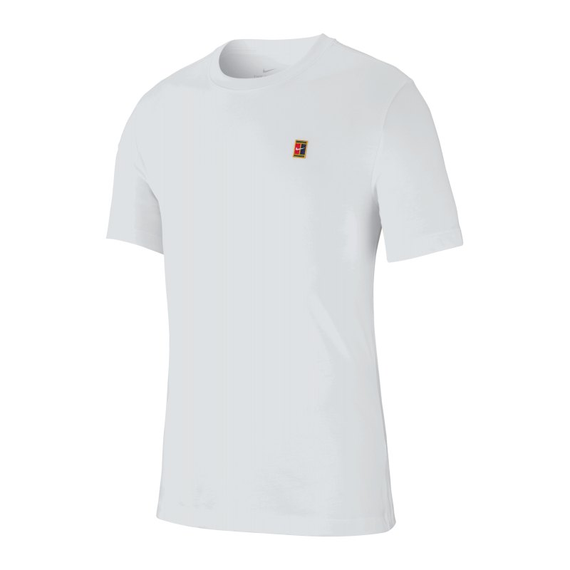 Nike NKTC Court EMB Tee T-Shirt Weiss F100 - weiss