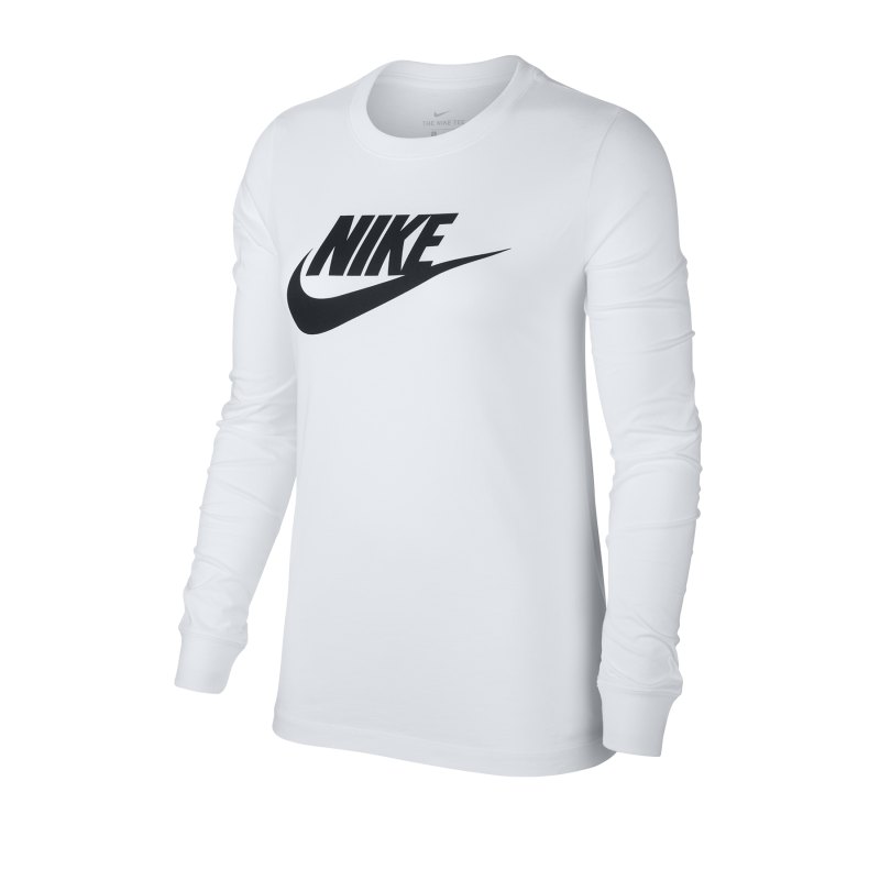 Nike Essential Sweatshirt Damen Weiss F100 - weiss