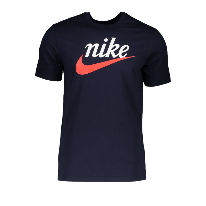 Nike Heritage T-Shirt Blau F451 - Blau