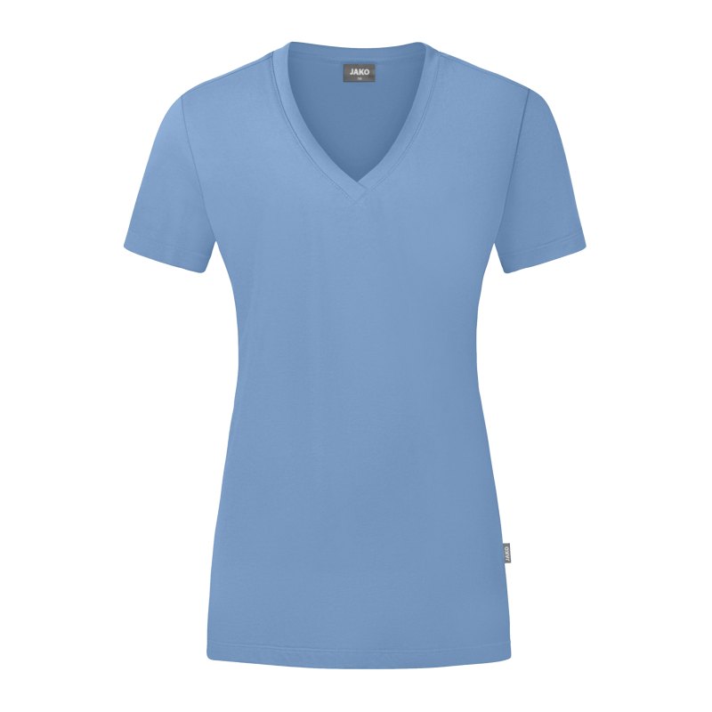 JAKO Organic T-Shirt Damen Blau F460 - blau