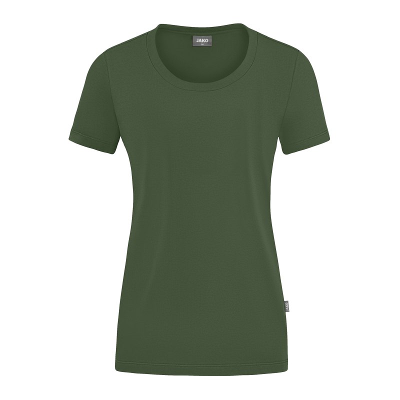 JAKO Organic Stretch T-Shirt Damen Grün F240 - gruen