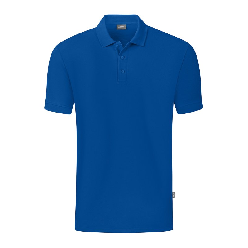 JAKO Organic Polo Shirt Blau F400 - blau
