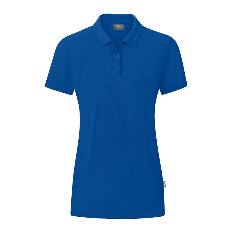 JAKO Organic Polo Shirt Damen Blau F400 - blau