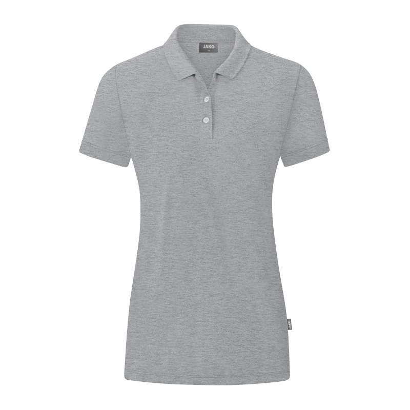JAKO Organic Polo Shirt Damen Grau F520 - grau