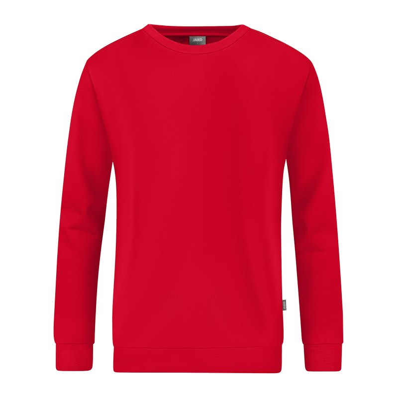JAKO Organic Sweatshirt Rot F100 - rot