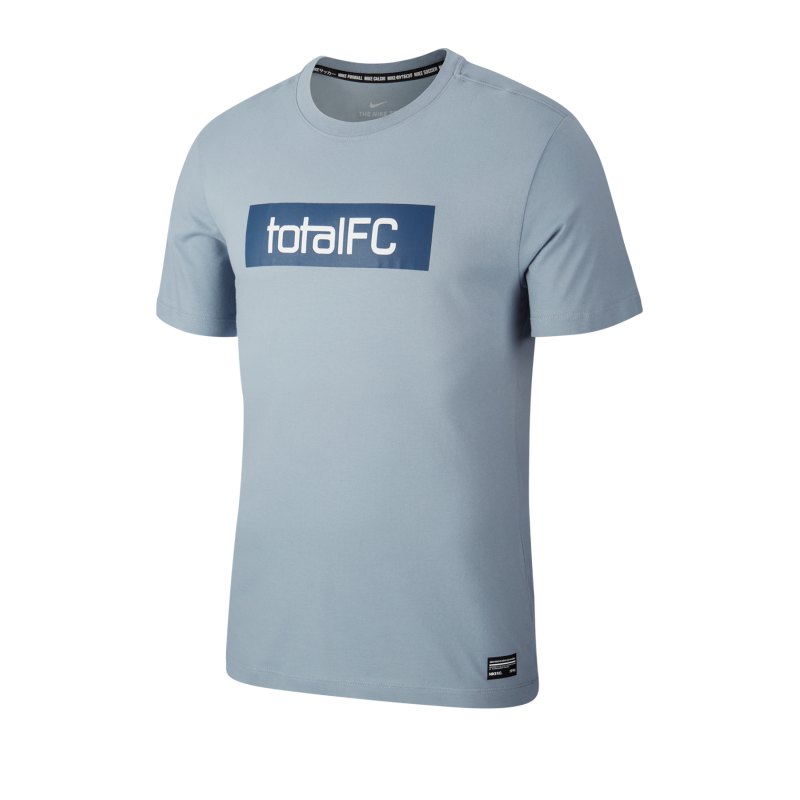Nike F.C. Dri-FIT Trainingsshirt kurzarm Blau F464 - blau