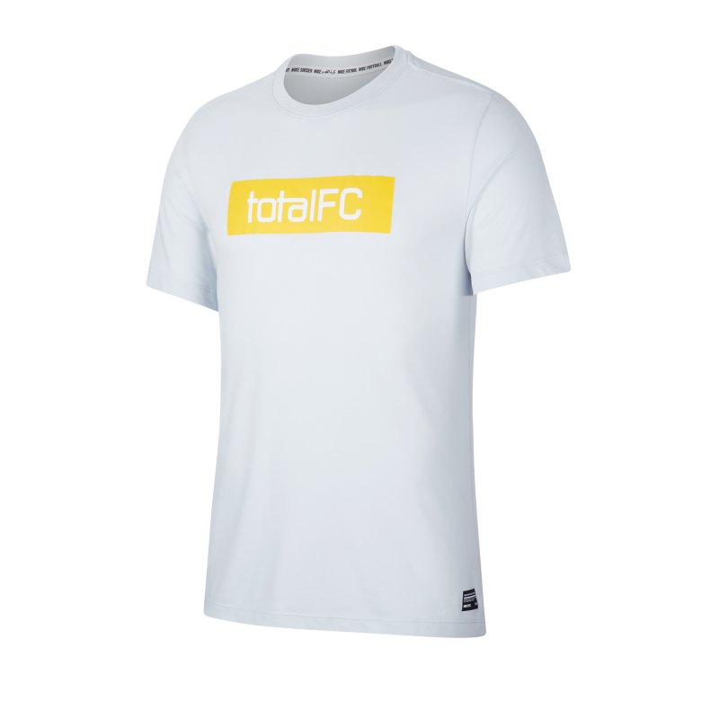Nike F.C. Dri-FIT Trainingsshirt kurzarm Grau F043 - grau