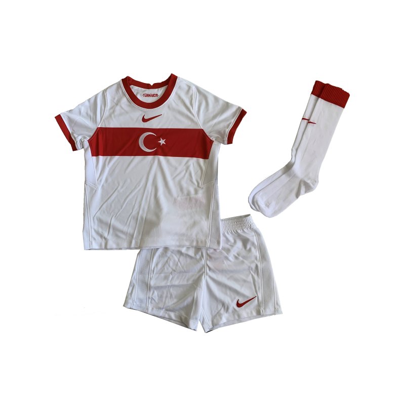 Nike Türkei Minikit Home EM 2021 F100 - weiss