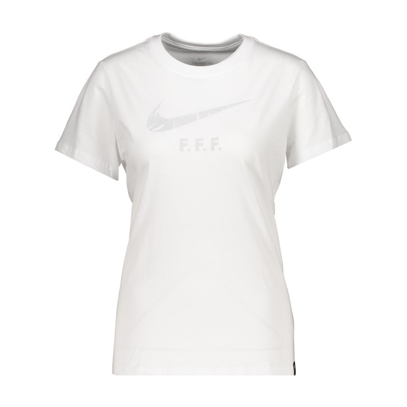 Nike Frankreich Ground T-Shirt Damen Weiss F100 - weiss