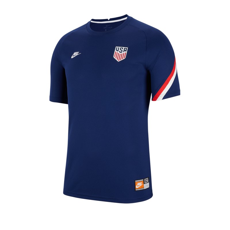 Nike USA Top Trainingsshirt Blau F421 - blau