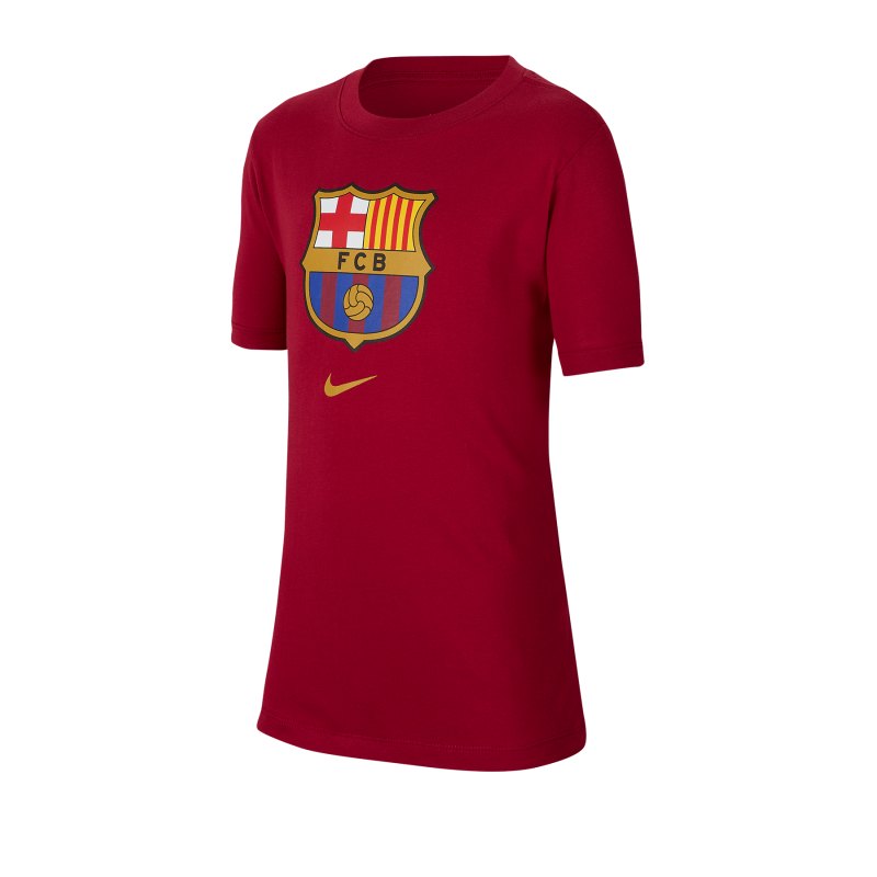 Nike FC Barcelona Tee T-Shirt Kids Rot F620 - rot