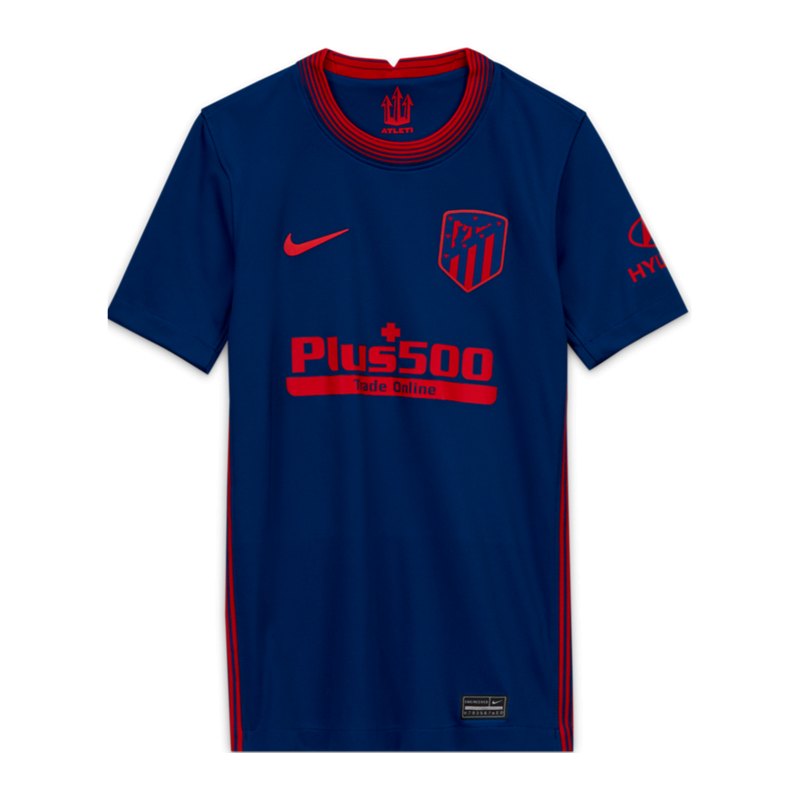 Nike Atletico Madrid Trikot Away 2020/2021 Kids Blau F491 - blau
