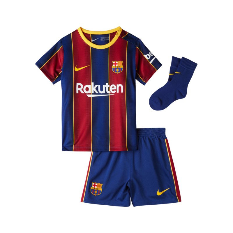 Nike FC Barcelona Baby Kit Home 2020/2021 F456 - blau