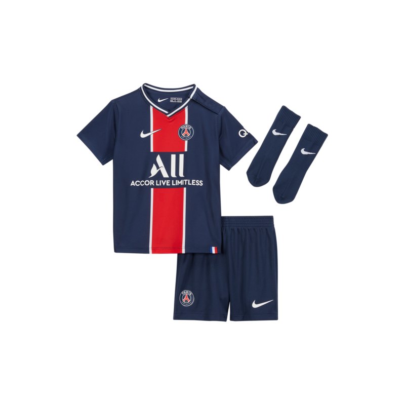 Nike Paris St. Germain Baby Kit Home 20/21 F411 - blau