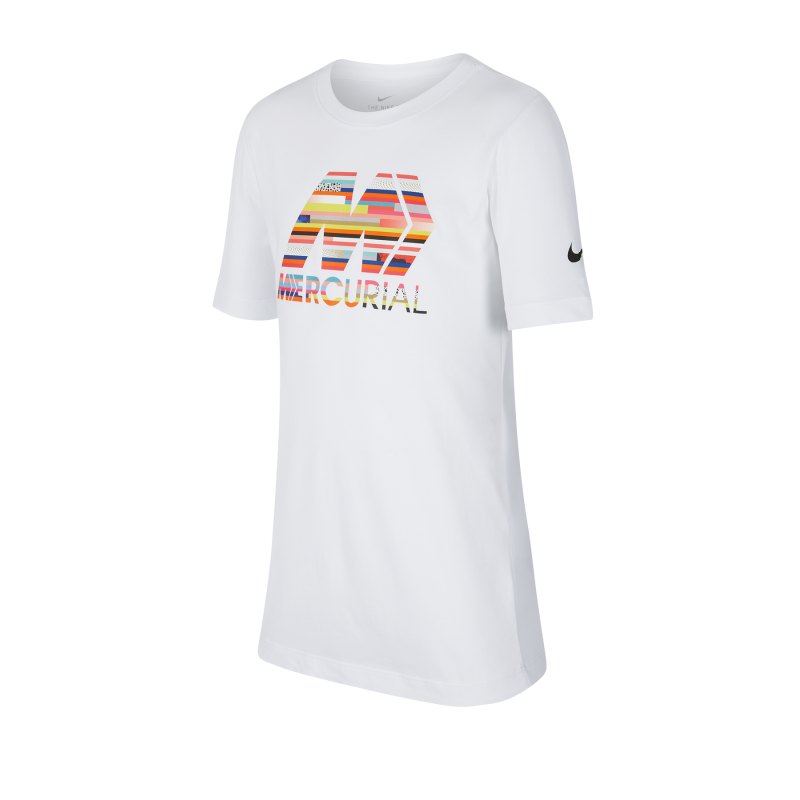 Nike Dry Mercurial Tee T-Shirt Kids Weiss F100 - Weiss