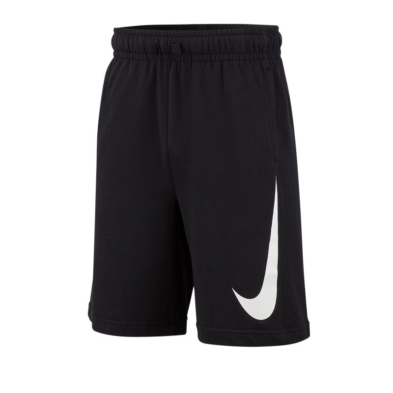 Nike Swoosh Short Hose kurz Kids Schwarz F010 - Schwarz