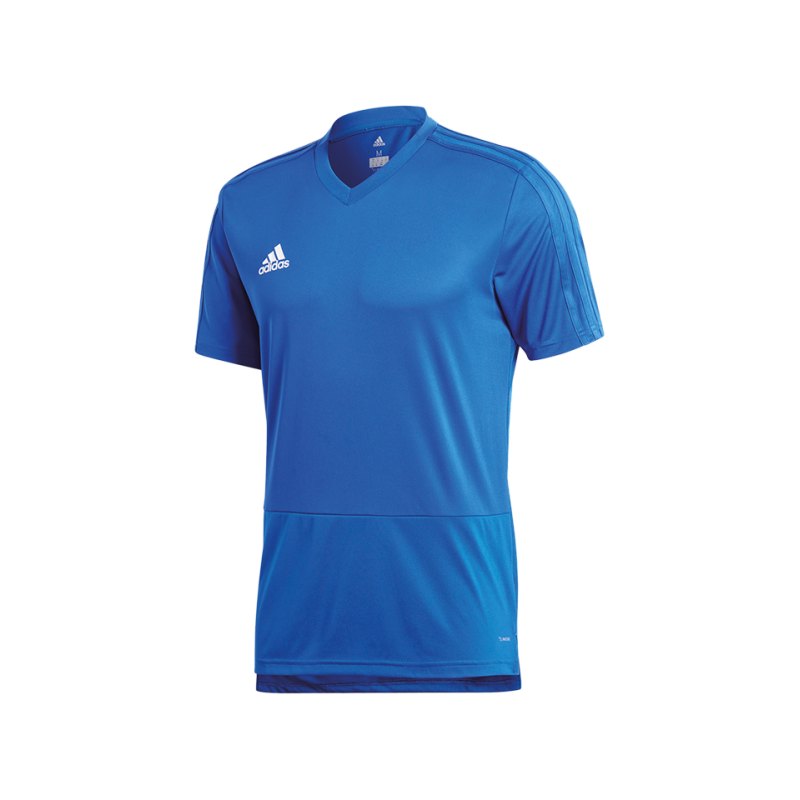 adidas Condivo 18 Training T-Shirt Blau Weiss - blau