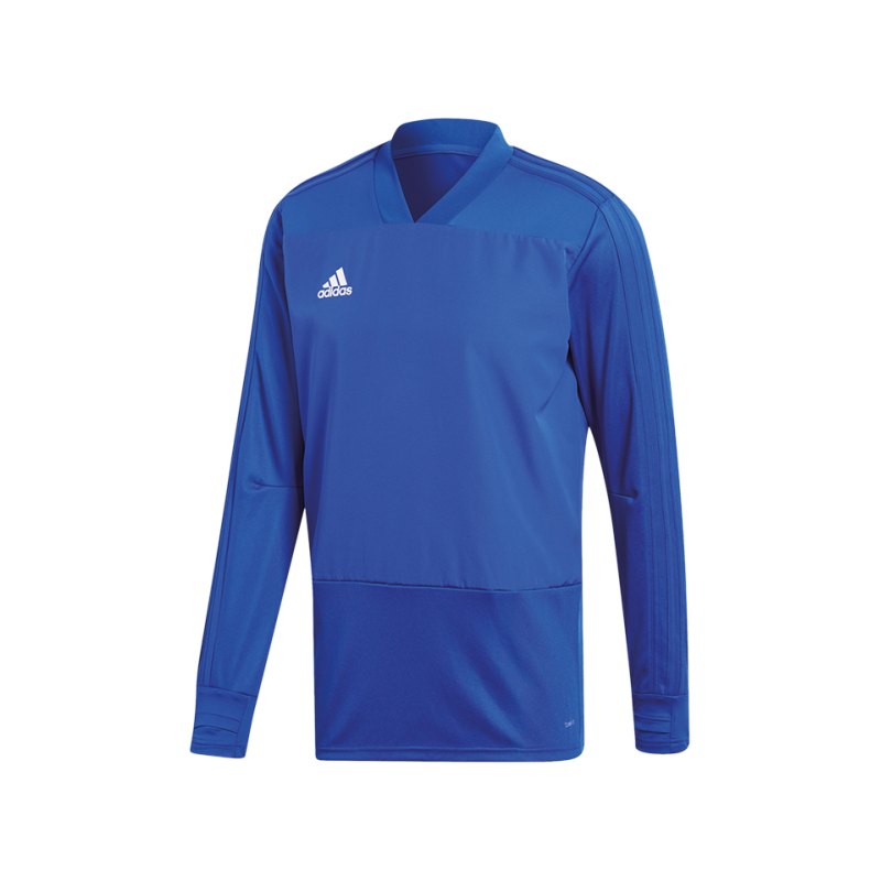 adidas Condivo 18 Sweatshirt Blau Weiss - blau