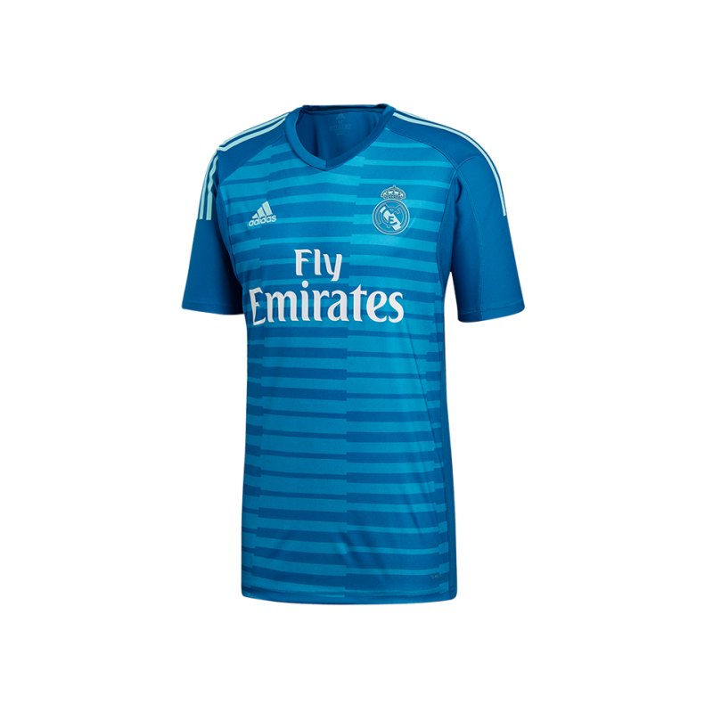 adidas Real Madrid Torwartrikot Away 2018/2019 - blau