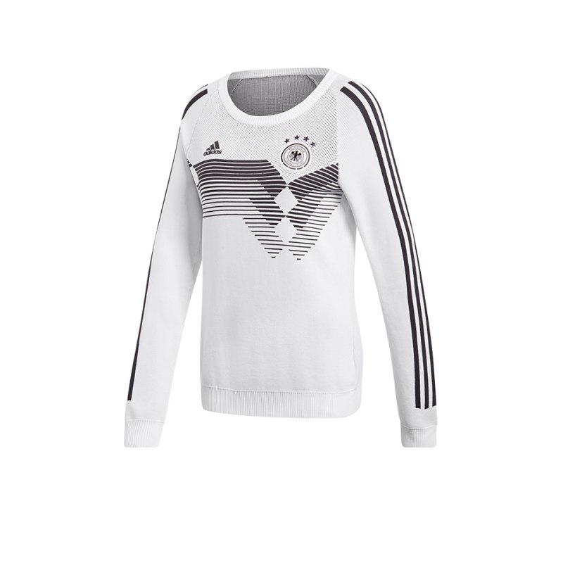 adidas DFB Deutschland Sweatshirt Knit Home Damen - weiss